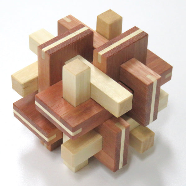 Pseudo Ovolo - interlocking burr puzzle